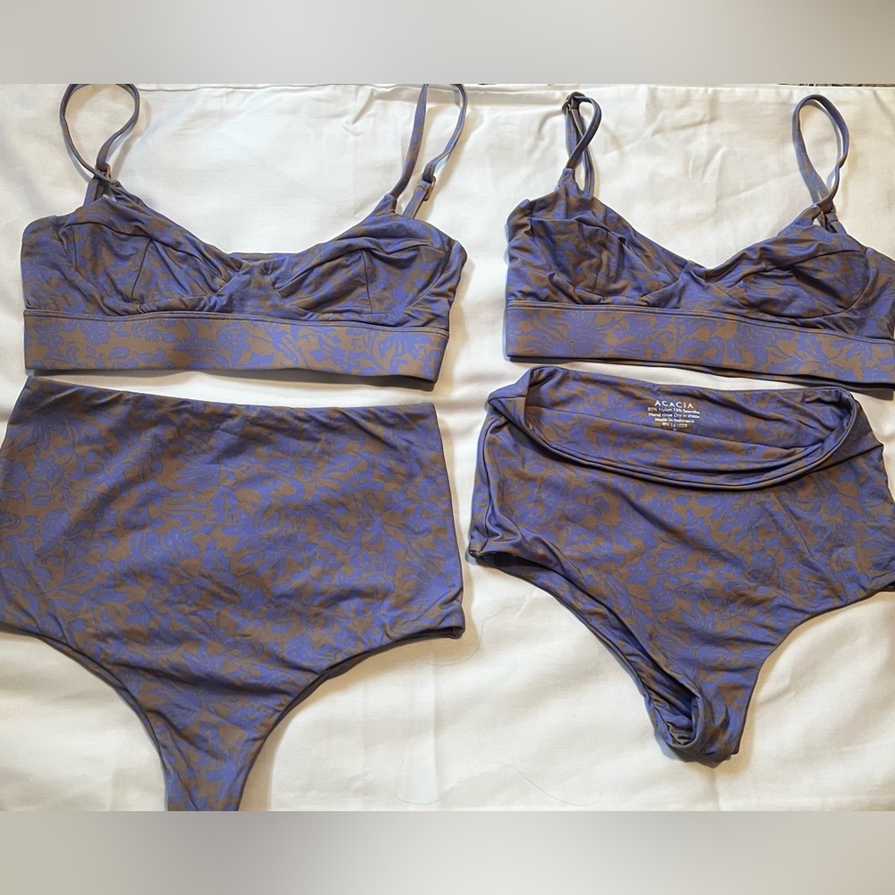 Acacia swim 2 piece print Nusa